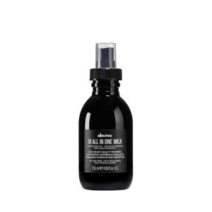 Davines OI All In One Milk, Hair Leave-in Milky Conditioner Multi-Function Spray Treatment - Detangles, Controls Frizz & Heat Protectant - Weightless Antioxidant Roucou Oil Formula, 4.56 Fl Oz