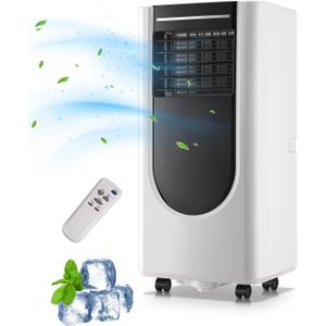 Portable Air Conditioner WANAI 8000BTU Air Conditioner Cooling up to 250sq.ft, 3-in-1 Portable AC Unit with Remote Control, 24H Timer & LED Display, Suitable for Bedroom, Living Room, Office