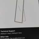 Full Length Mirror with LED Lights, 60"x16"Floor Mirror with Dimming & 3 Color Lighting, Free Standing Floor Mirrors, Lighted Full Body Mirrors for Bedroom, Dressing Room, Cloakroom