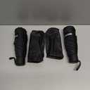 GAOYAING Small Mini Umbrella with Case Light Compact Design Perfect for Travel Lightweight Portable Parasol Outdoor Sun&Rain Umbrellas 34 Inches (B1.1 Black)