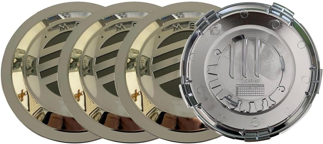 4pcs Wheel Center Cap Hub Caps 8W3Z1130A Formercury Grand Marquis 2004-2011 Center Cap Chrome