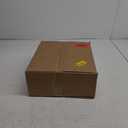 MESHA Brown Paper Bags 5.25x3.75x8 Inch Kraft Small Gift Bags with Handles Bulk,100 Pack for Small Business, Birthday Wedding Party Favor