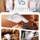 SMARTDEVIL 3 Pack HD Clear Screen Protector for Samsung Galaxy S26 | Ultrasonic Fingerprint Sensor Compatible, Anti-Shatter 9H Tempered Glass, SmartPull Box Bubble-Free Easy Install