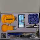 JOREST Watch Repair Kit for Battery Replacement & Link Removal, Resizing &Opener, Watch Repair and Cleaning Screwdriver Set, Wrench Back Remover, Spring Bar Tool