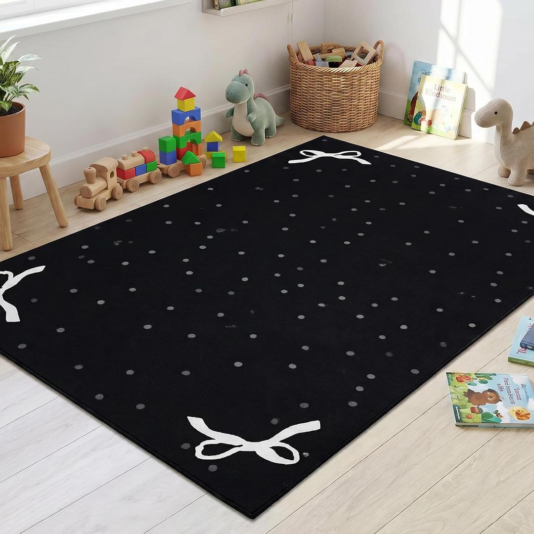 Nuanchu Classroom Rug 5x7 ft Washable Playroom Rug