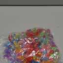 70 Pcs Mini Resin Balloon Dog Figurine to Hide Small Acrylic Bulk Balloon Animal Toys Crafts 8 Color Mixed with Holes for Party Favors Statue Decor Charm Keychain (Colour Mixture)