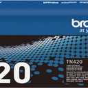 Brother Genuine TN420 Mono Laser Toner Cartridge, Black