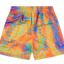 Men Swim Trunks Shining Dots Print, Beach Shorts with Inner Quick Dry Board Shorts M