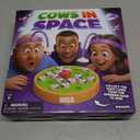 Cows In Space By Relatable, The Kid-Friendly Extraterrestrial Game, Fun Games And 2 Player Games, Great For Space Games, Includes 2 UFO Headbands, 1 Electronic Spinning Base, 21 Cows, and Instructions