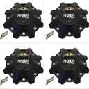 4 Pack Moto Metal 970 479L214 BP-479-MOTO Satin Black Wheel Center Cap HT 005-019