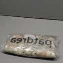 Patdrea Designer Italian Floral Linen Tablecloth for Round Tables, French Farmhouse Table Cloth with Birds Pattern, Provencal Decoration Table Cover for Kitchen Dining, Christmas, Diameter 55"