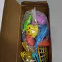 TEMI Fishing Toy Game for Kids 3 4 5 6 7 8 Years Old, 51 Fish Bath Playset for Toddlers, Toy Magnetic Rod and Fishing Net, Outdoor Water Toys for Kids Age 3-5, Party for Boy and Girl