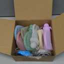 PandaEar 7-Pack Reusable Silicone Baby Food Pouches with Handles, 4oz Refillable Squeeze Pouches for Toddlers & Infants, BPA-Free Self-Feeding Yogurt & Smoothie Bags, Includes 2 Funnels