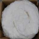 Bedsure GentleSoft White Throw Blanket for Couch - Cozy Blanket for Women, Cute Fleece Throw for Girls, Christmas Birthday Gifts for Women Men Teen, Room Home Boho Decor, Off White, 50x60 Inches