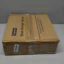 6-Tier Shoe Storage Cabinet with Hard Flip Doors, Fabric Cover, Holds 1824 Pairs, Enclosed Dustproof Shoe Rack Organizer for Entryway, Closet & Bedroom, Shoe Shelf, Black, 27.8" x 12.0" x 41.9"