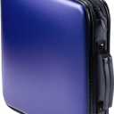 SANWA 160 Capacity CD Case, Large CD Sleeves, Portable DVD VCD Storage Box, Portable Zipper Bag, EVA Protective Blu-ray Wallet with Handle, for Car, Home, Office, Games Disc, Audio Music, Blue