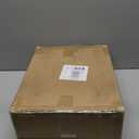 Montex Record Player Stand, Vinyl Record Storage Table with 4 Cabinet, Holds up to 40 Vinyls, Mid Century Modern Turntable Stand, Organizer Vinyl Table for Bedroom Living Room(Walnut) (Gray)