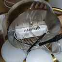 Modern Globe Chandelier High Ceiling Bubble Pendant Light Gold 15 Lights