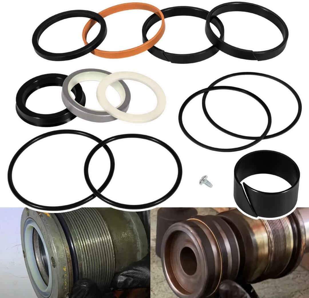 1543262C1 G105549 G109460 Hydraulic Cylinder Seal Kit (for Rod: 1.75" BORE: 3") Fit for Case 350 450 480C 580 580 Super E, for Super D 680K 850B 855C 1150B 1155D W11 W14 etc