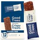 Good trees Rice Crispy Treats Gluten-Free Snack Bars with Nut Butter & Cocoa 12 Count, BBD: 02/16/2026