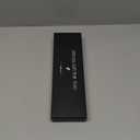 VANGOAL Vintage Green Feather Pen and Ink Set, Classic Series Goose Quill Pen with Carving Pen Stand, Calligraphy Pen Nibs, Black Dip Pen Ink, Antique Writing Gift for Writer