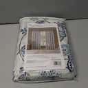 Colette Rod Pocket Panel (52"W x 63"L (Pack of 1), Denim)