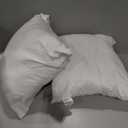 MIULEE 20x20 Pillow Inserts, Pack of 2 Down Feather Premium Throw Pillows with Cotton Fabric for Bed Couch Living Room Sofa