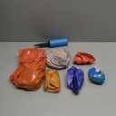 Inflatable Solar System Planets for Kids - 9 Giant Hanging Planets for Science Classroom Ceiling & Boys Room Decor, Space Themed Party Decorations Supplies with Pump, Astronomy Gifts for Ages 6-12