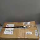 Shower Caddy Tension Pole Corner - Stainless Steel Bathroom Organizer White Tension Rod Shower Shelves for Tub(22-114.2inch), Renter Friendly