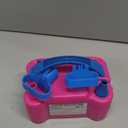 Balloon Pump Electric, Portable Automatic Dual Nozzle Inflator 110V 600W with Tying Tools for Birthday Gender Reveal Baby Shower Balloons Party Decorations (Rose Red)