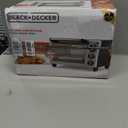 BLACK+DECKER TO1313SBD Toaster Oven, 15.47 Inch, Silver