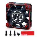Surpass Hobby 40mm Motor Cooling Fan 16000RPM ESC Fan for 1/10 1/8 RC Car 40mm Brushless Motor (Red Black)