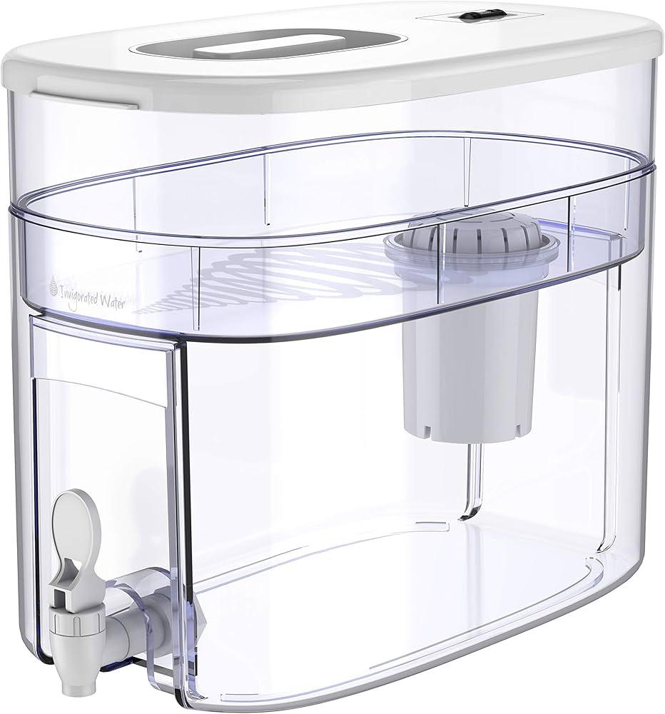 120 Gallon Long Life 40 Cups Water Filter Pitcher 1 Membrane Filter, IAPMO Certified, 5X Times Lifetime, Reduces 99% Lead, Cadmium, Mercury, PFAS, PFOS, Compatible Brita Long Last Pitcher