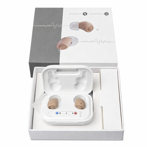 OTC Hearing Aids with Bluetooth for Seniors with App Control iOS/Android, 36H Battery Life & Quick Charge, Noise Reduction for Mild to Moderate Hearing Loss, Black