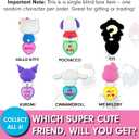 Sonix x Sanrio Hello Kitty & Friends Peekers - Sweethearts Series Blind Box - Adhesive Decorative Mini Figures - Includes Hello Kitty, Cinnamoroll, Kuromi, My Melody, Pochacco, or Mystery Character