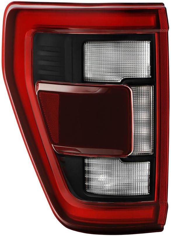 Spyder (POE) Ford F150 21-23 w/Blind Spot w/Black Appearance Pkg LED Tail Light - OE Left