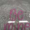 Be Mine Neon Sign,Be Mine Dimmable LED Light Signs for Wall Art Decor,Pink White Backdrop for Bedroom Club Party Bar Wedding Valentine,Gift for Women Man Teen USB Powered（13.8"*11.6"）