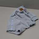 cyeollo Dog Pajamas Large, Stretchable Fleece Pet Onesie Coat for Small Dogs Pjs Warm Doggie Jumpsuit Soft Cold Weather Dog Clothes Outfits, Light Blue L (Large (chest Girth: 18"-21"))