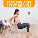Senior Exercise 30-Day Chair Yoga Workout Program for Seniors, Gentle Stretching and Strength Workout Guide with Daily Routines
