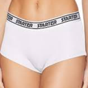 Pack Of 3 Starter Women's 1-Pack Cotton-Blend Boyshort Panty S