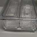 14 Pack Fridge Organizer, Stackable Refrigerator Organizer Bins with Lids, BPA-Free Fridge Organizers and Storage Containers for Fruit, Vegetable, Food, Drinks, Cereals, Clear