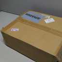 Shoe Rack for Front Door Entrance, 4 Tier Shoe Rack for Entryway, 12-16 Pairs of Shoes, Metal Shoe Rack Organizer, Free Standing Shoe Rack for Closet (Black+Rustic Brown) (4 Tier (11.81"D x 29.33"W x 30.31"H))