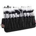 DUcare Makeup Brushes Organizer 30pcs Folding Travel Cases Makeup Brushes Stand-up Cosmetic Bag Artist Storage (only bag)