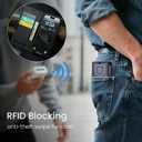 for iPhone 13 Case Wallet with RFID Blocking Card Holder, PU Leather Kickstand Protective Flip Phone Cover Fit for iPhone 13 6.1", Black