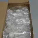 Roowest 30 Pieces Coin Storage Tube Penny Coin Tube Plastic Round Clear Penny holder Container Organizer with Screw on Lid for Collection Supplies Bank Rolls