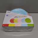 POSATE 60PCS Colorful Disposable Plastic Plates, Heavy Duty Plates for Wedding/Party, 30PCS Dinner Plates 10.25 and 30PCS Dessert/Salad Plates 7.5, Colorful Plates for Party Event