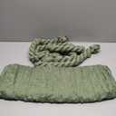 IVAPUPU 6 Pcs Cheesecloth Table Runner - 10ft Sage Green Boho Gauze Cheese Cloth Table Runners for Baby Shower Decoration Wedding Party Summer Garden Farmhouse