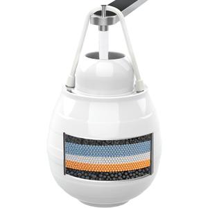 Bath Filter for Tub, Bathtub Water Filter with Overflow, 8000 Gallons Faucet Filter FiltrationRemoves Chlorine, Fluoride & ContaminantsHard Water SoftenerProtects Skin, Hair Easy Install (White)