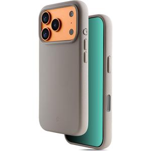 TineeOwl for iPhone 17 Pro Magnetic Case, Camera Control Button, Compatible with MagSafe, TPU, Minimalist, Slim/Thin, Grippy  Dune Series (Stone, iPhone 17 Pro)