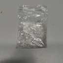 Mudder 50 Pcs 3.5 Volt Mini Christmas Tree Replacement Bulbs for Incandescent String Lights for Holiday Decoration Pinched Base, 0.43 Watt 125 mA (Clear)